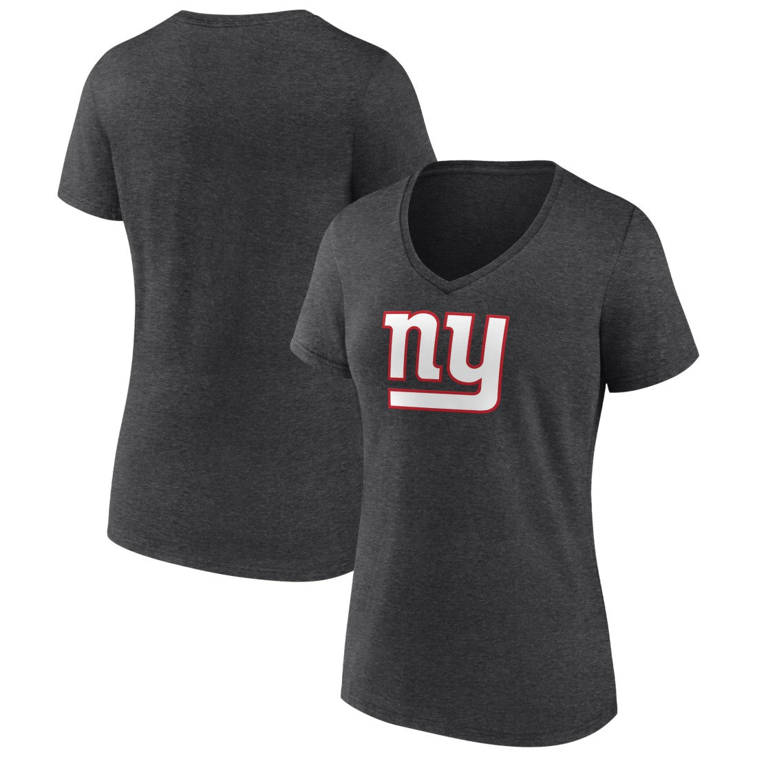 NFL New York Giants Women's Primary Team Logo V-Neck T-Shirt