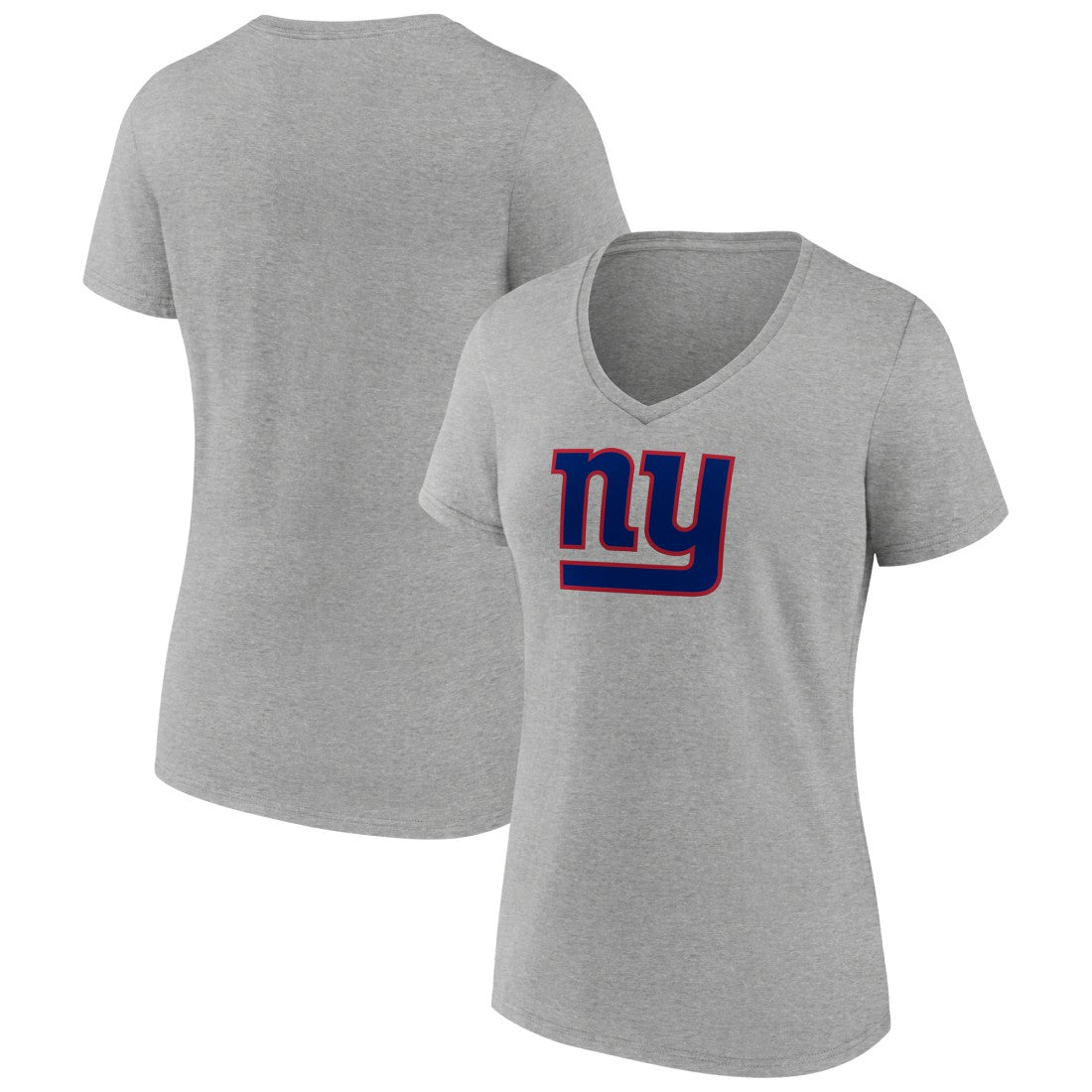 NFL New York Giants Women's Primary Team Logo V-Neck T-Shirt