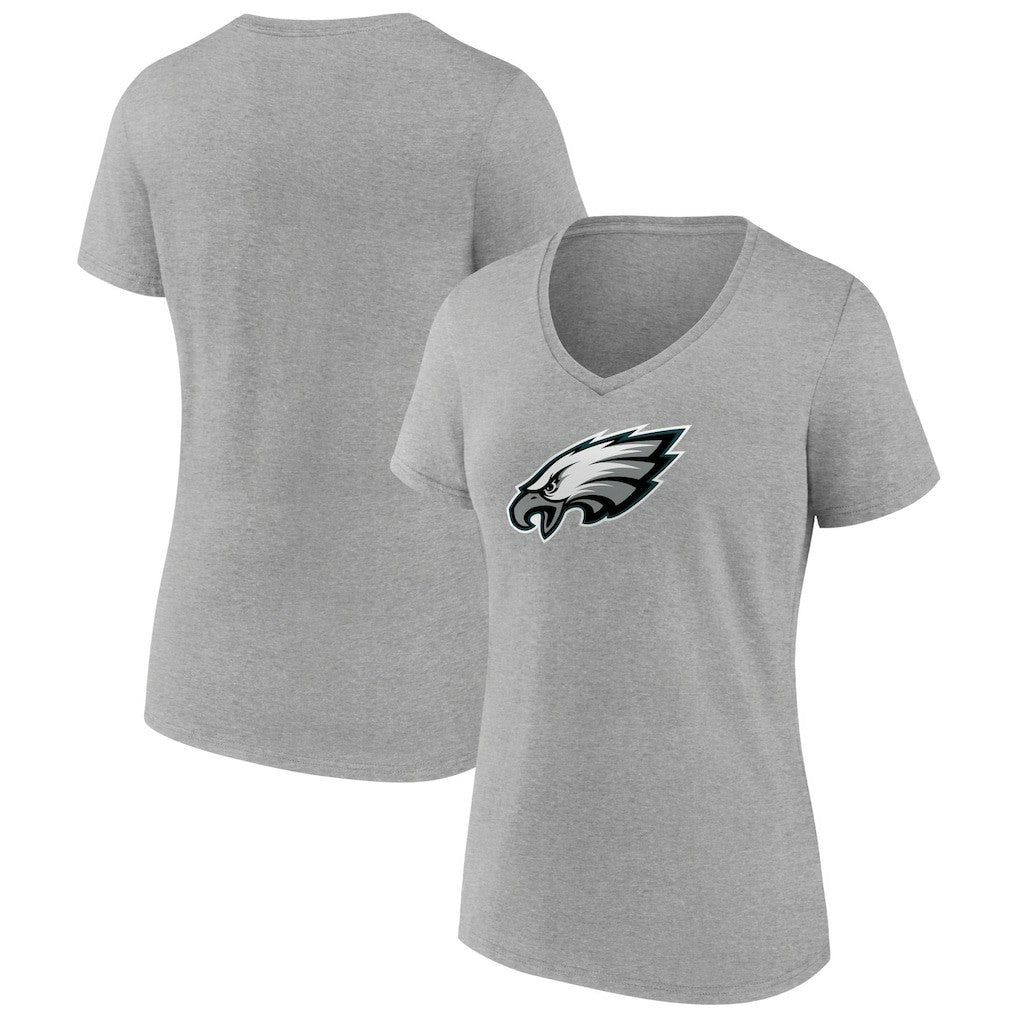 NFL Philadelphia Eagles Women's Primary Team Logo V-Neck T-Shirt