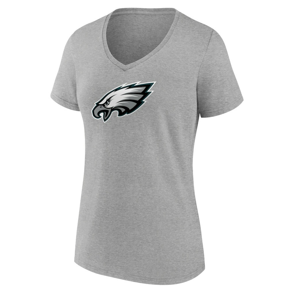 NFL Philadelphia Eagles Women's Primary Team Logo V-Neck T-Shirt