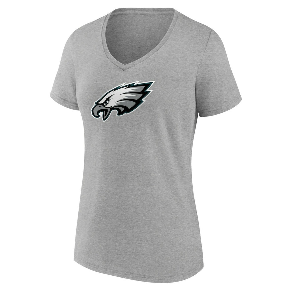NFL Philadelphia Eagles Women's Primary Team Logo V-Neck T-Shirt