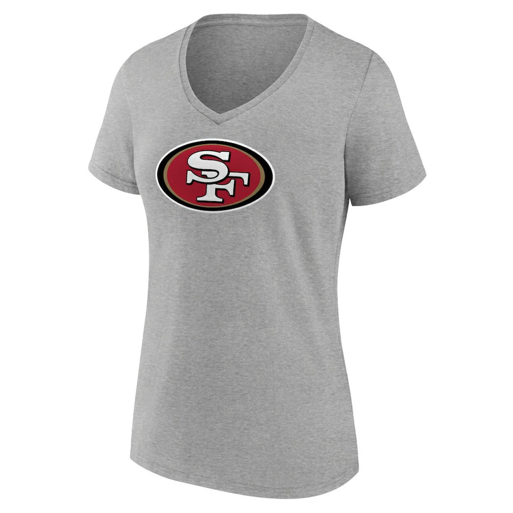 NFL San Francisco 49ers Women's Primary Team Logo V-Neck T-Shirt