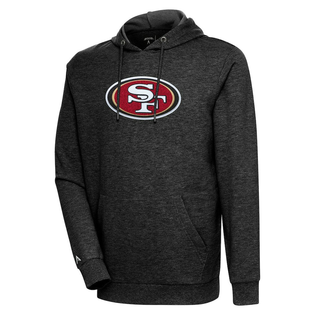 NFL San Francisco 49ers Antigua Action Chenille Pullover Hoodie