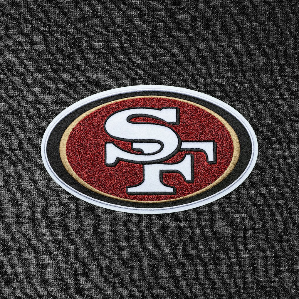 NFL San Francisco 49ers Antigua Action Chenille Pullover Hoodie