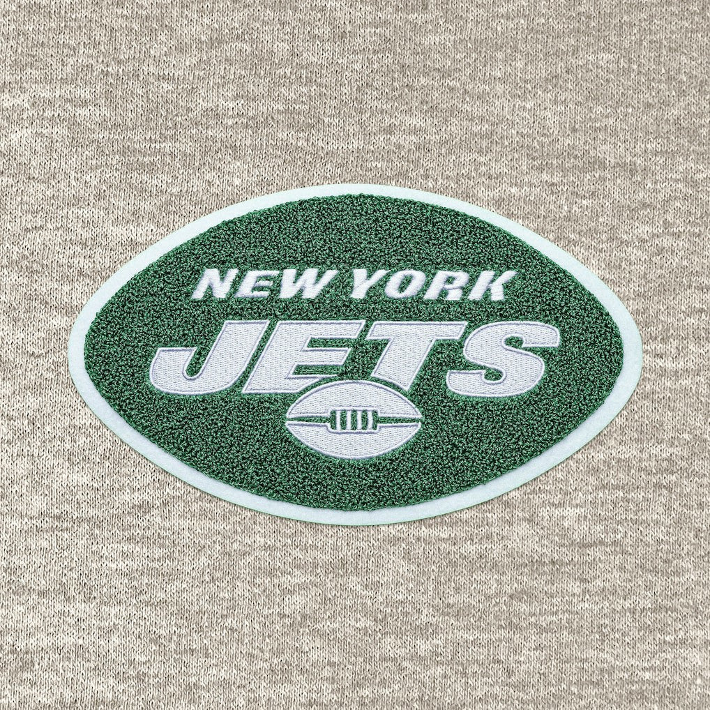 NFL New York Jets Antigua Action Chenille Pullover Hoodie