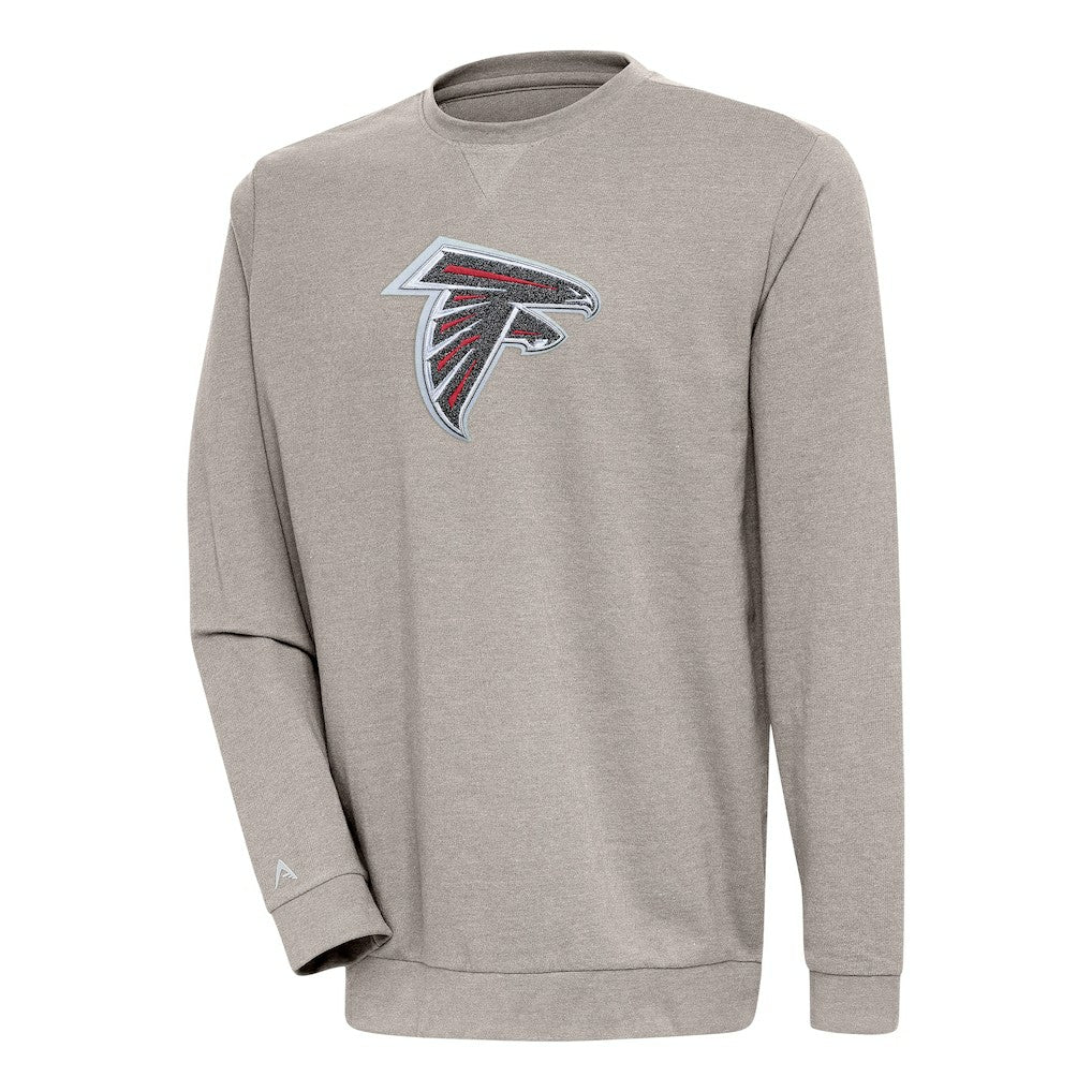NFL Atlanta Falcons Antigua Reward Chenille Pullover Crewneck Sweatshirt