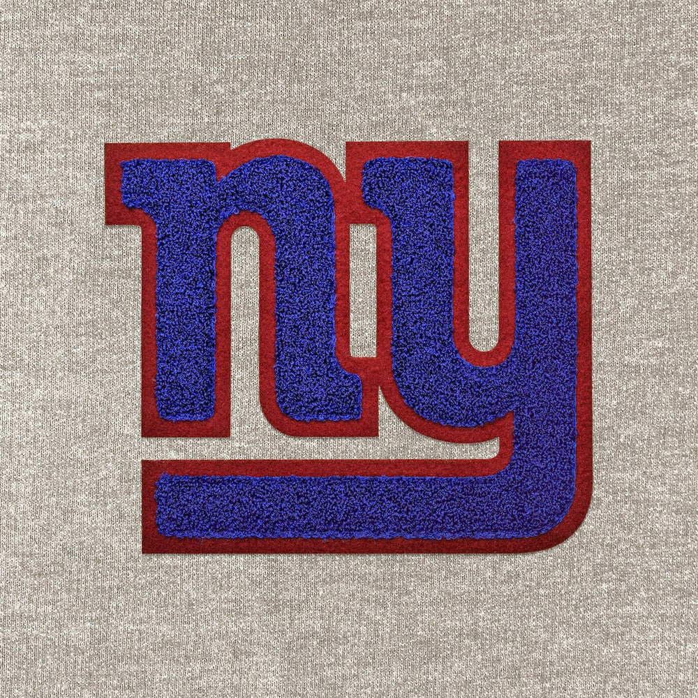 NFL New York Giants Antigua Reward Chenille Pullover Crewneck Sweatshirt