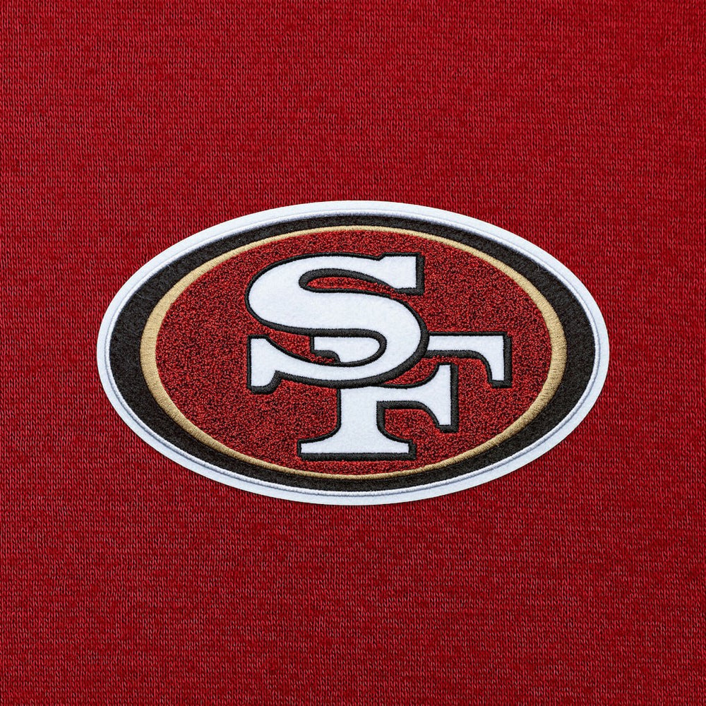 NFL San Francisco 49ers Antigua Victory Chenille Pullover Hoodie