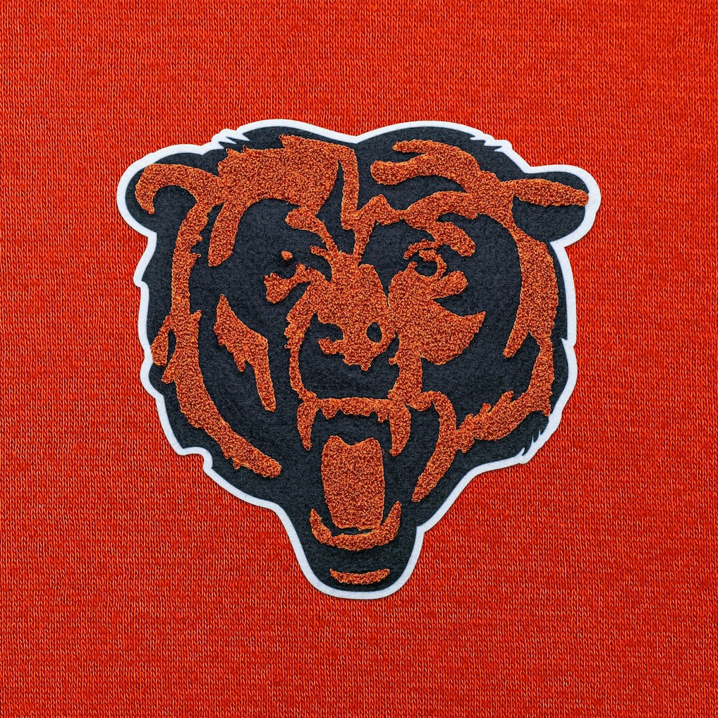 NFL Chicago Bears Antigua Victory Chenille Pullover Hoodie