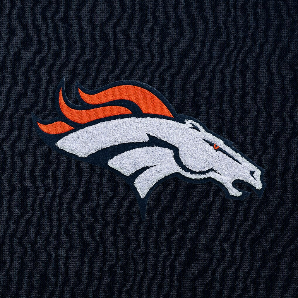 NFL Denver Broncos Antigua Victory Chenille Pullover Hoodie