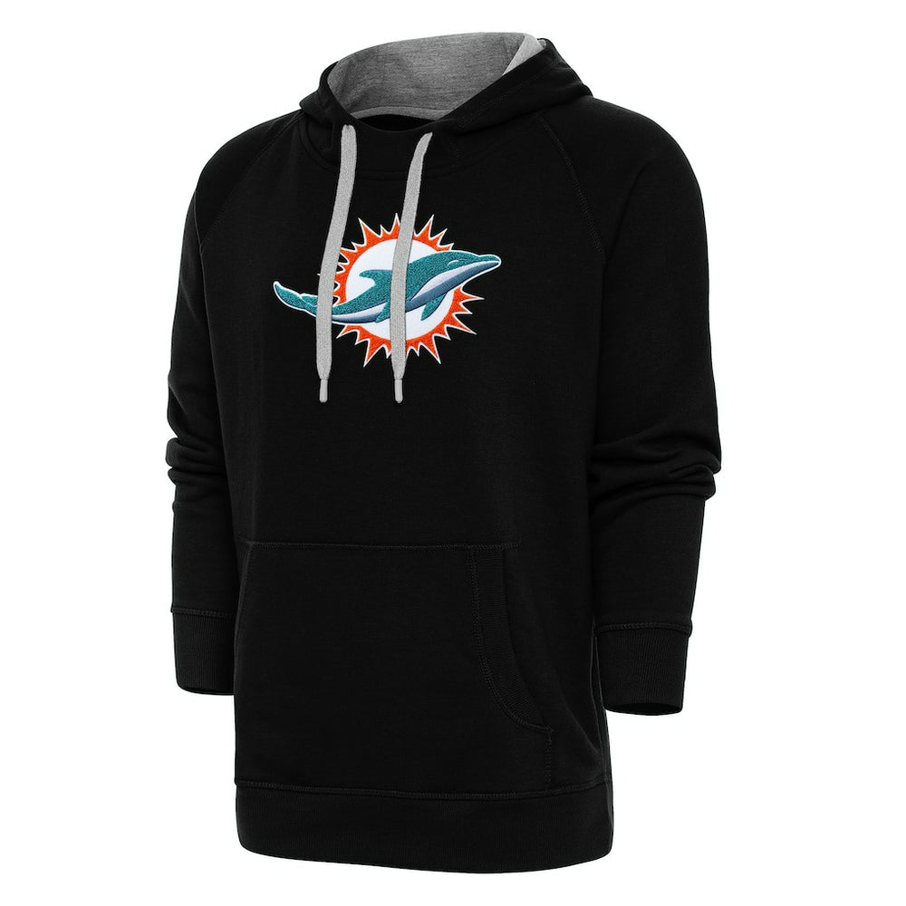 NFL Miami Dolphins Antigua Victory Chenille Pullover Hoodie