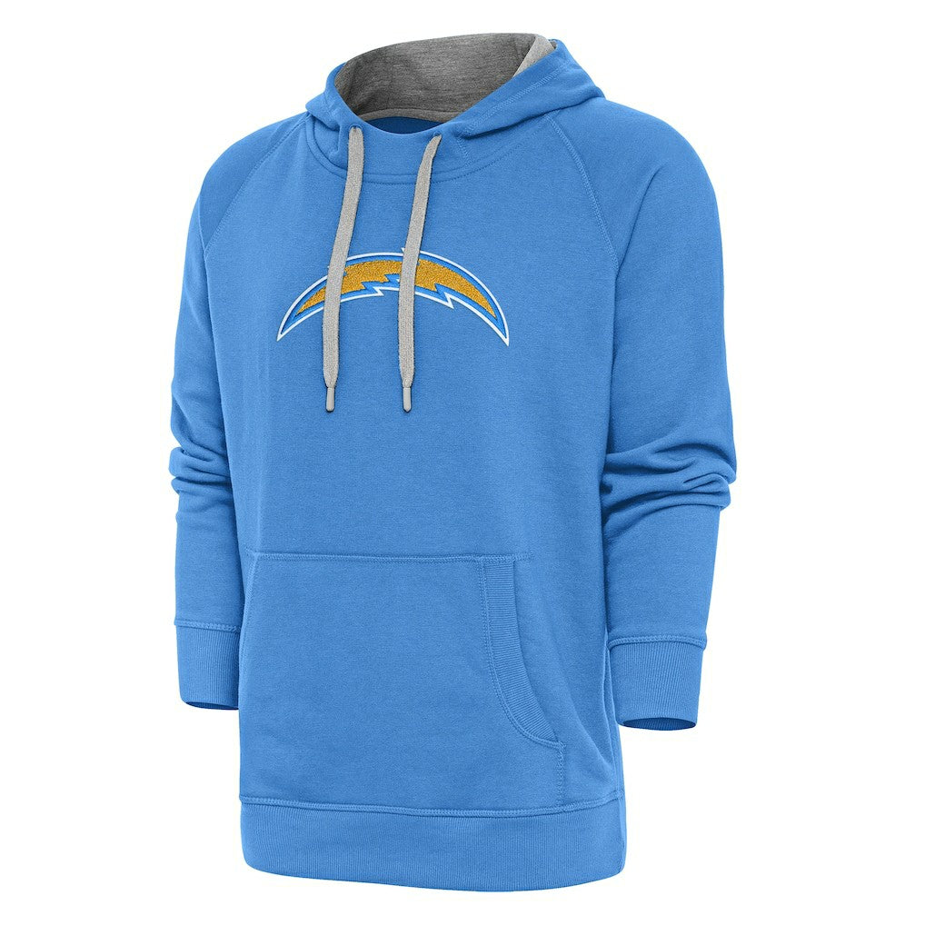 NFL Los Angeles Chargers Antigua Victory Chenille Pullover Hoodie