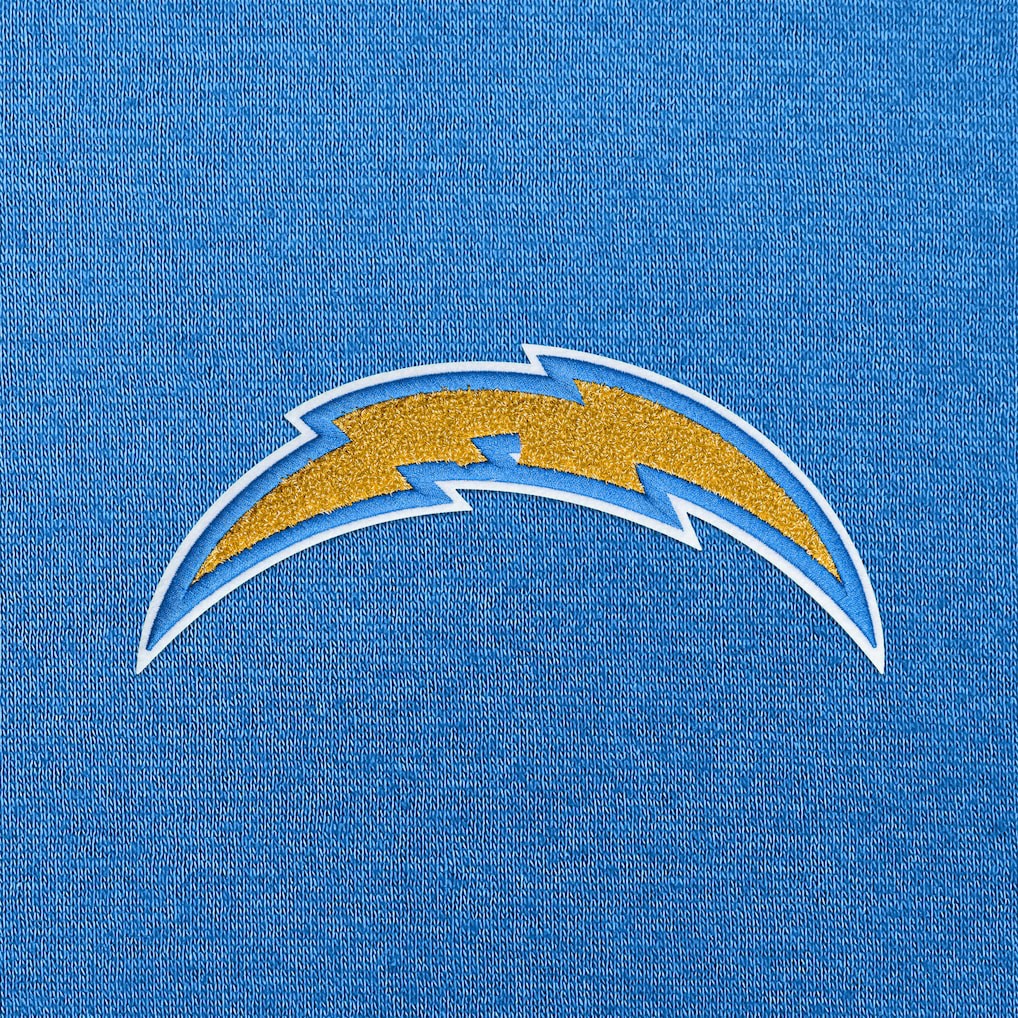NFL Los Angeles Chargers Antigua Victory Chenille Pullover Hoodie