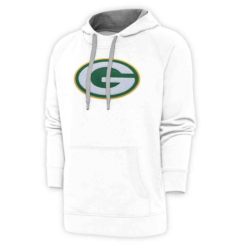 NFL Green Bay Packers Antigua Victory Chenille Pullover Hoodie