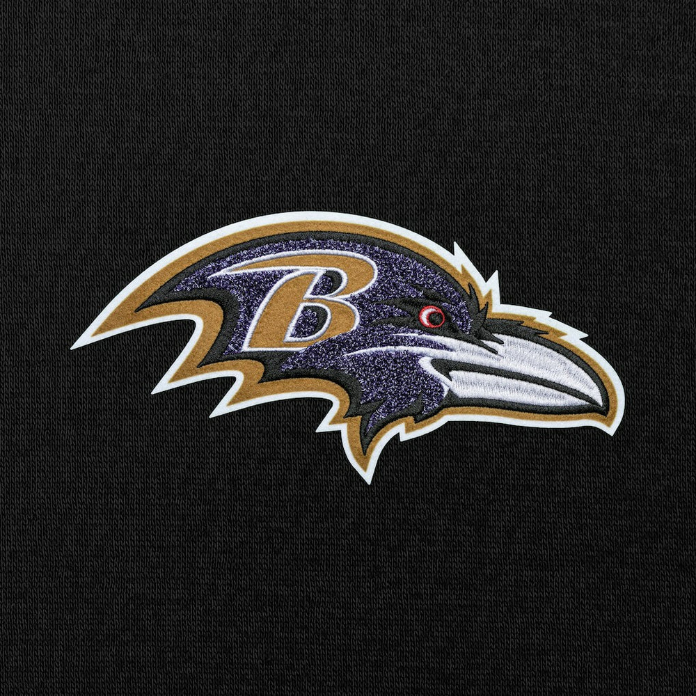 NFL Baltimore Ravens Antigua Victory Chenille Pullover Hoodie