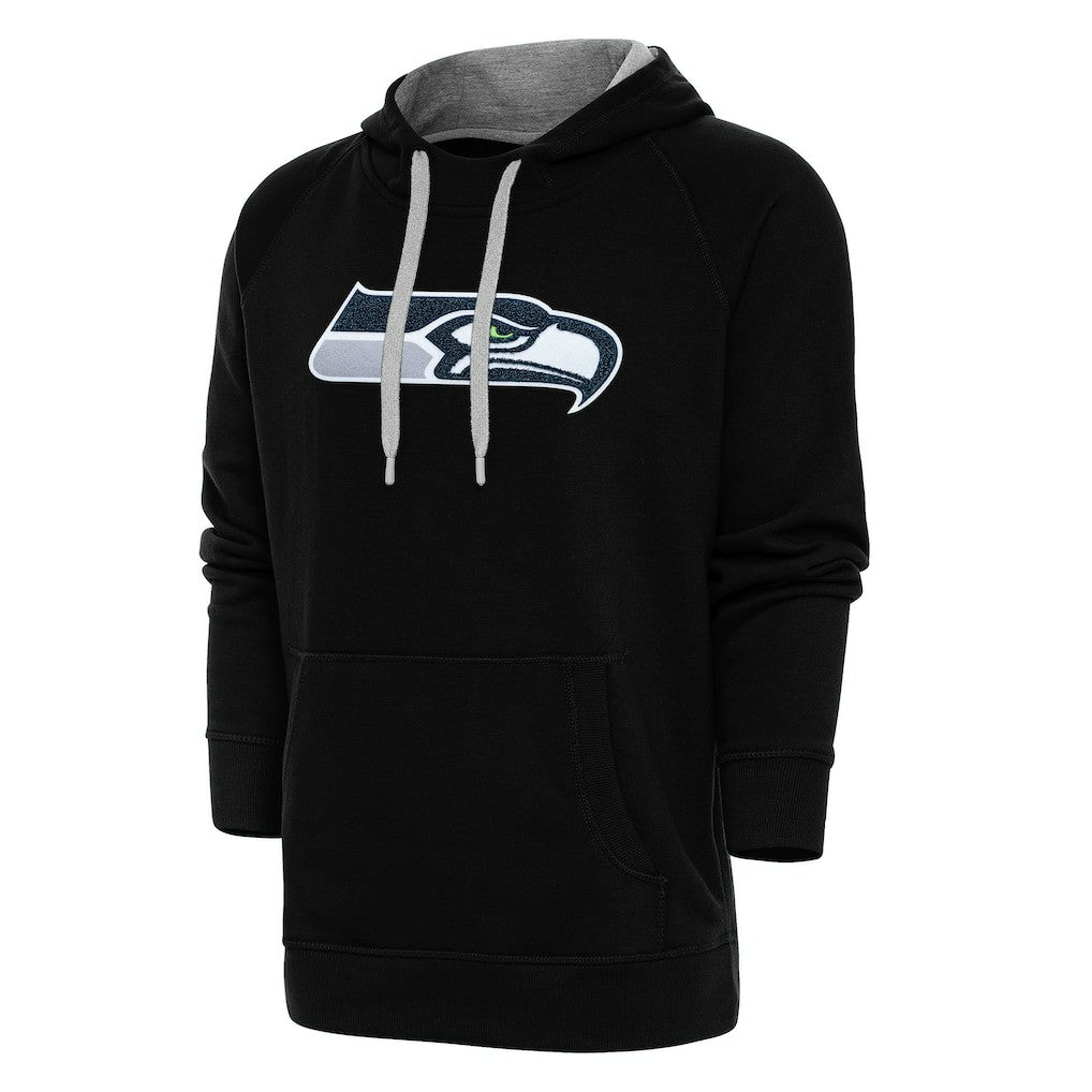 NFL Seattle Seahawks Antigua Victory Chenille Pullover Hoodie