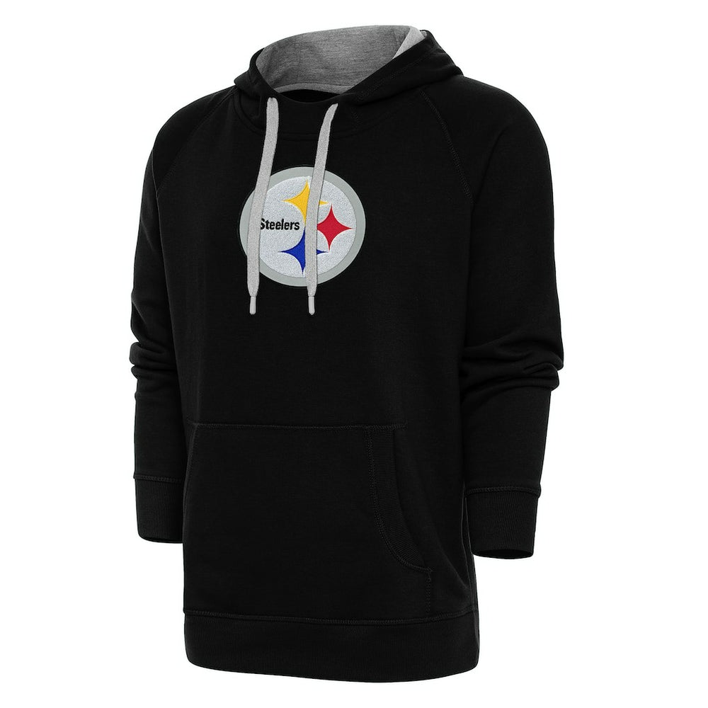 NFL Pittsburgh Steelers Antigua Victory Chenille Pullover Hoodie