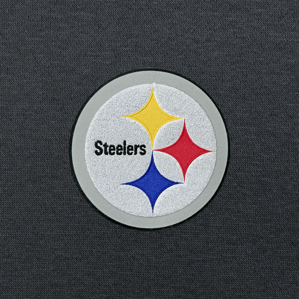 NFL Pittsburgh Steelers Antigua Victory Chenille Pullover Hoodie