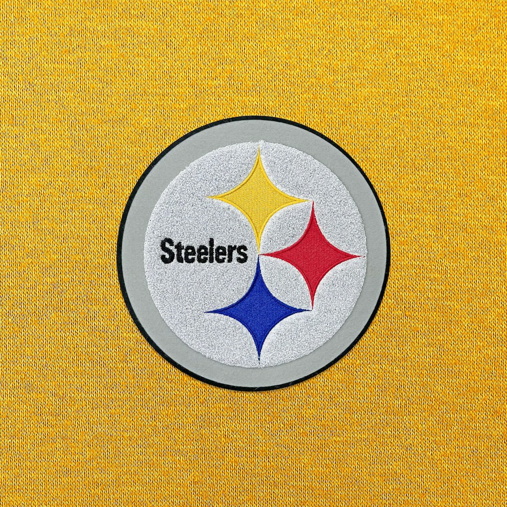 NFL Pittsburgh Steelers Antigua Victory Chenille Pullover Hoodie