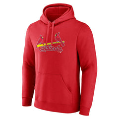 St. Louis Cardinals Official Wordmark Pullover Hoodie - Red
