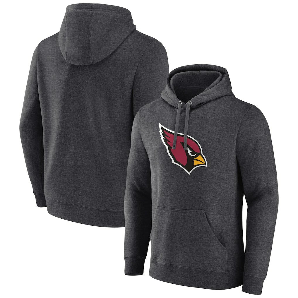 NFL Arizona Cardinals Primary Team Logo Fitted Pullover Hoodie