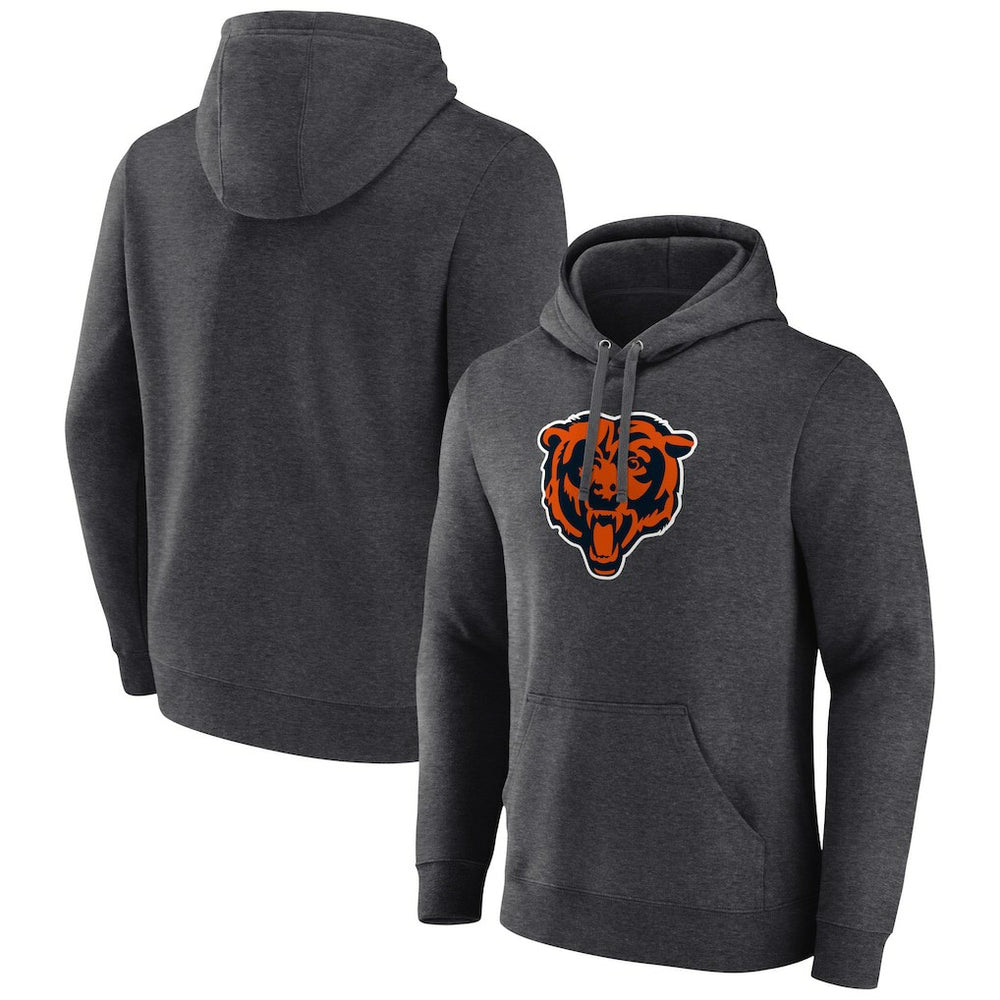 NFL Chicago Bears Primary Team Logo Fitted Pullover Hoodie