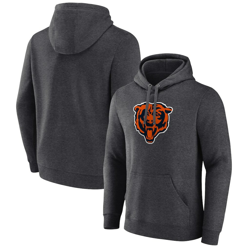 NFL Chicago Bears Primary Team Logo Fitted Pullover Hoodie