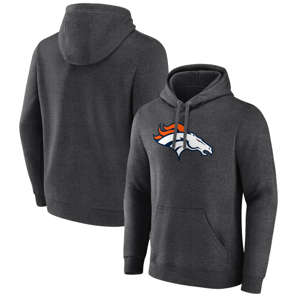 NFL Denver Broncos Primary Team Logo Fitted Pullover Hoodie