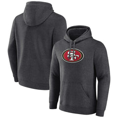 NFL San Francisco 49ers Primary Team Logo Fitted Pullover Hoodie