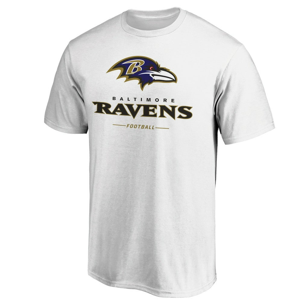 NFL Baltimore Ravens Logo Team Lockup T-Shirt