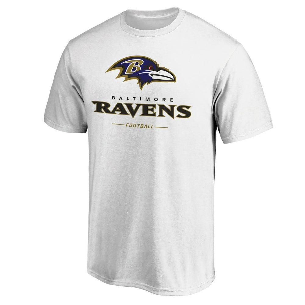 NFL Baltimore Ravens Logo Team Lockup T-Shirt