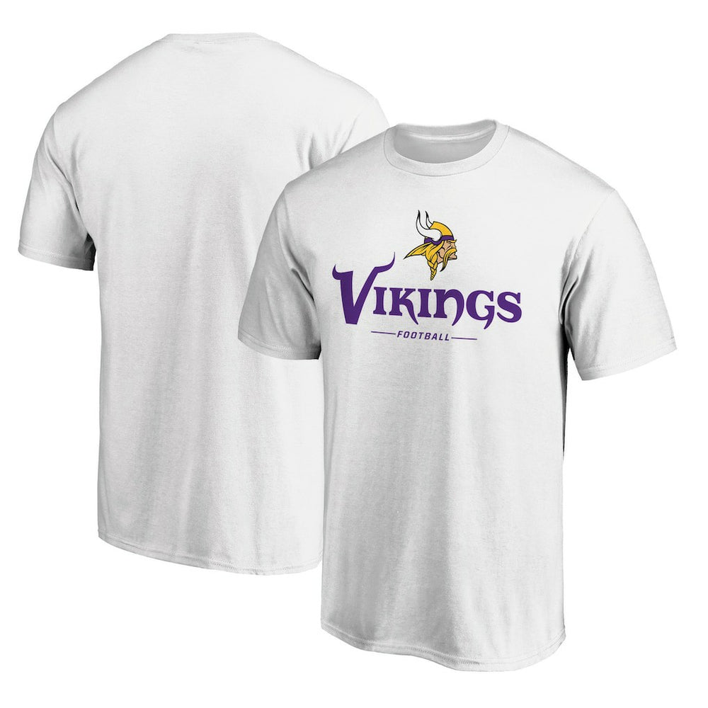 NFL Minnesota Vikings Logo Team Lockup T-Shirt
