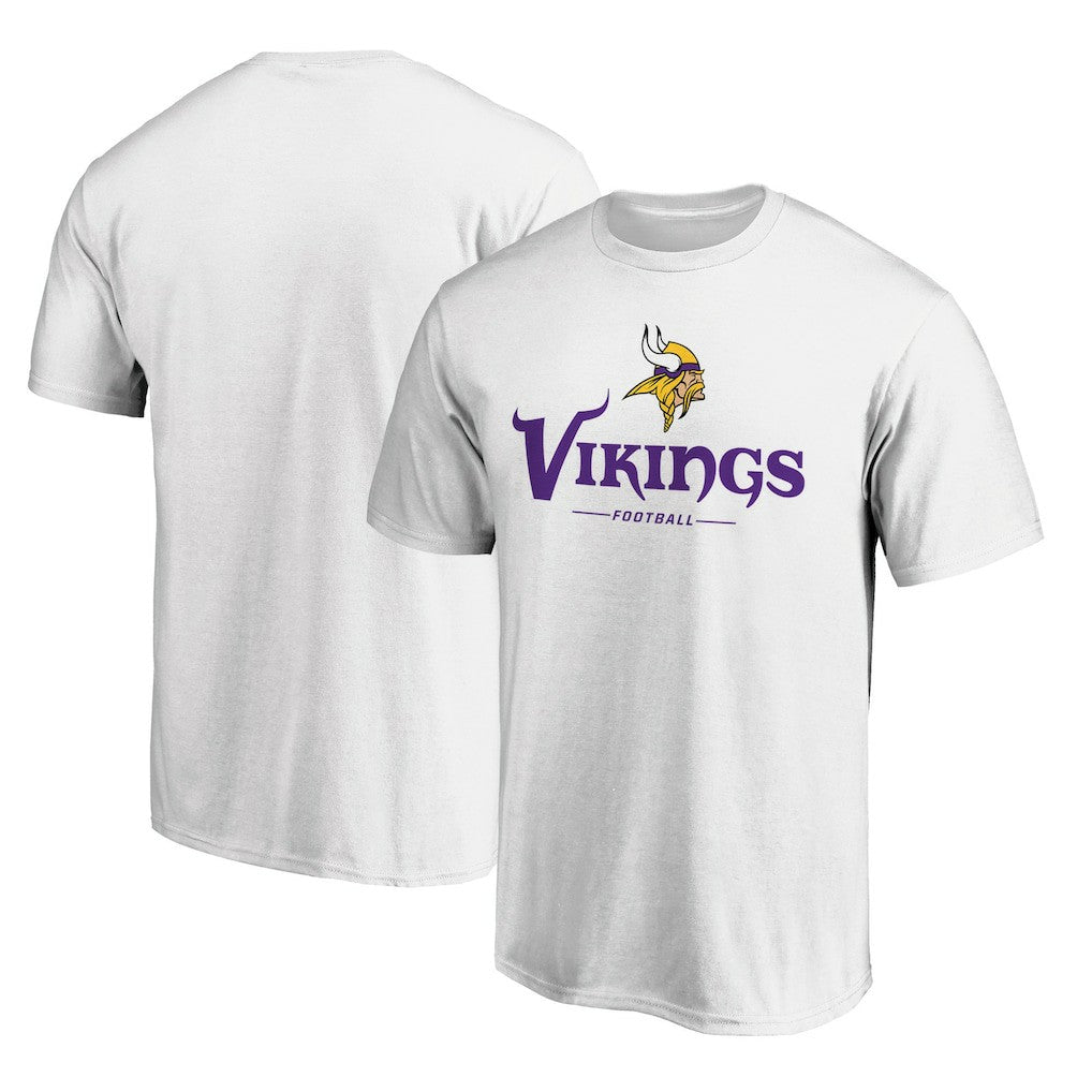 NFL Minnesota Vikings Logo Team Lockup T-Shirt
