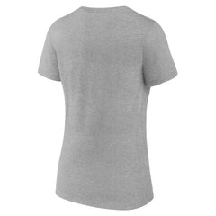NFL Houston Texans Women's Logo Team Lockup V-Neck T-Shirt