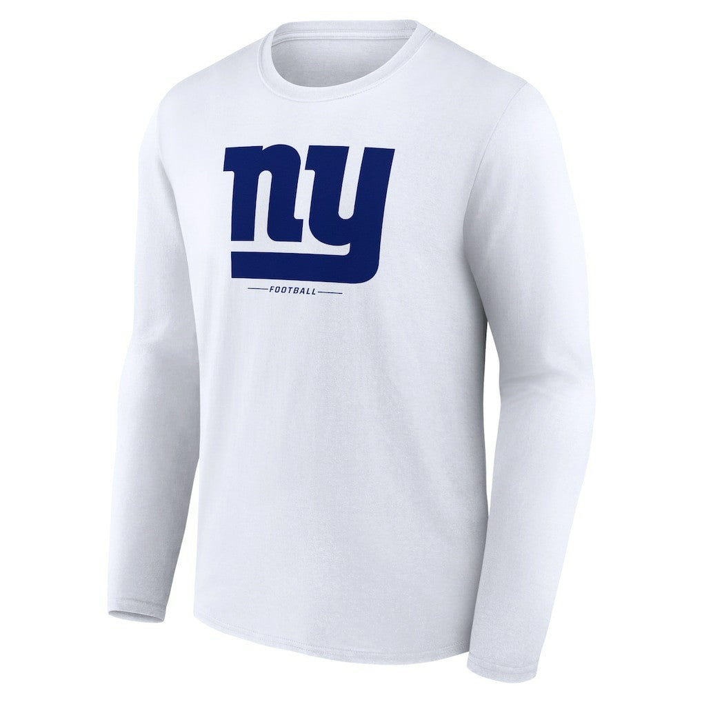 NFL New York Giants Logo Team Lockup Long Sleeve T-Shirt