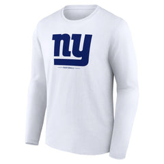 NFL New York Giants Logo Team Lockup Long Sleeve T-Shirt