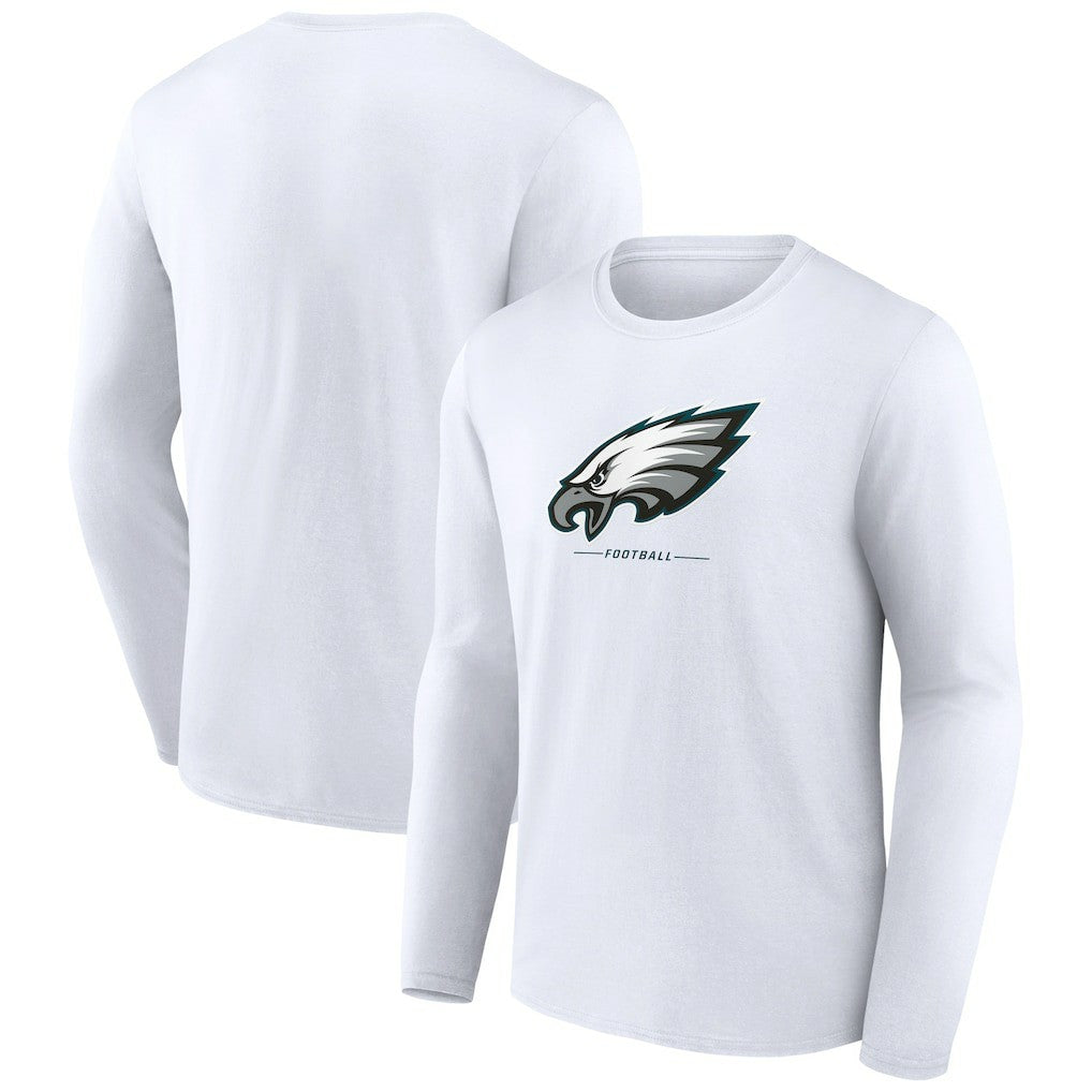 NFL Philadelphia Eagles Logo Team Lockup Long Sleeve T-Shirt