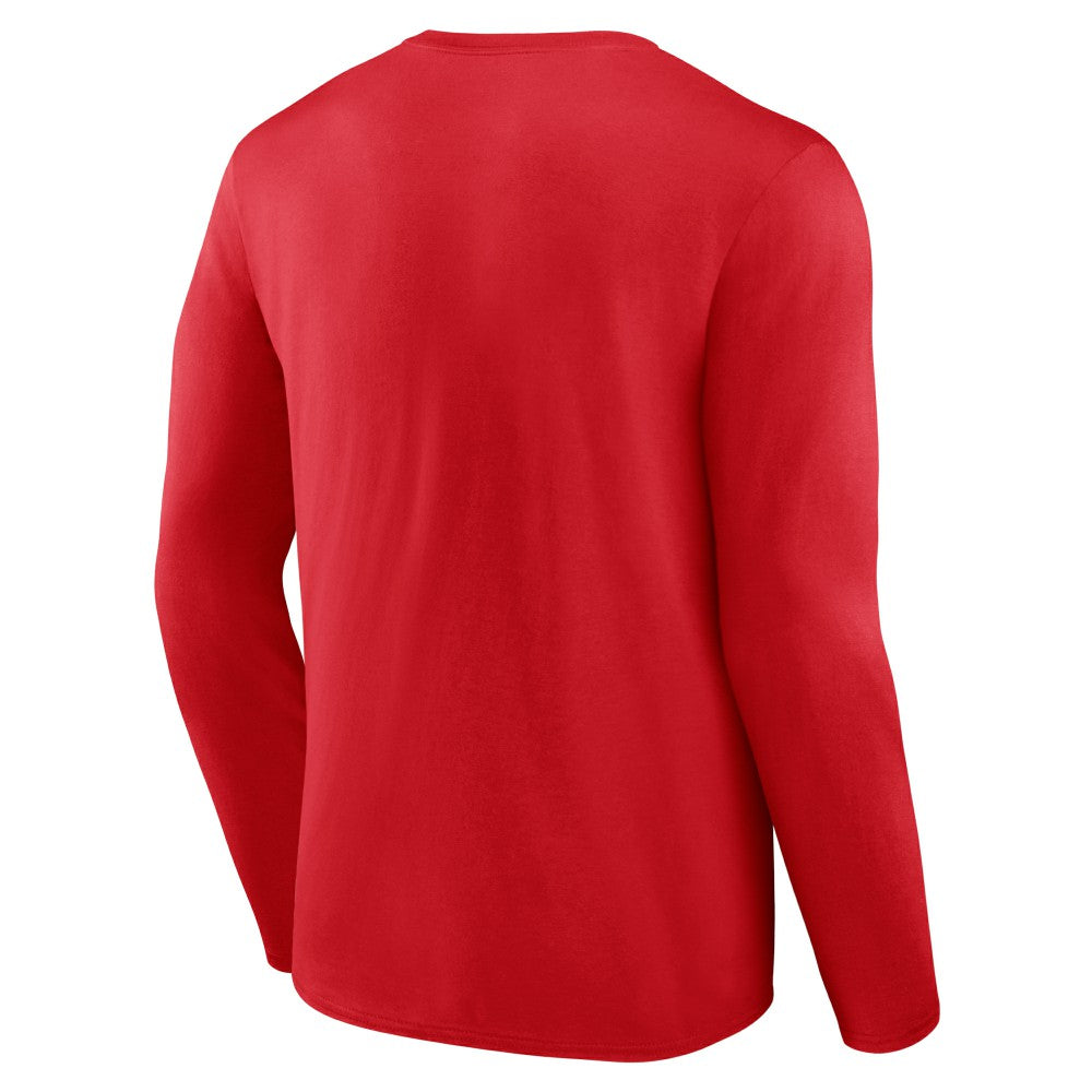 Cincinnati Reds Heart and Soul Long Sleeve T-Shirt - Red
