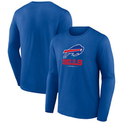 NFL Buffalo Bills Logo Team Lockup Long Sleeve T-Shirt