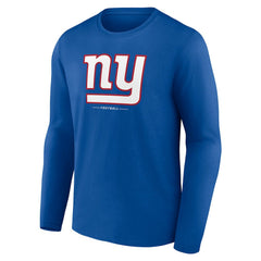 NFL New York Giants Logo Team Lockup Long Sleeve T-Shirt