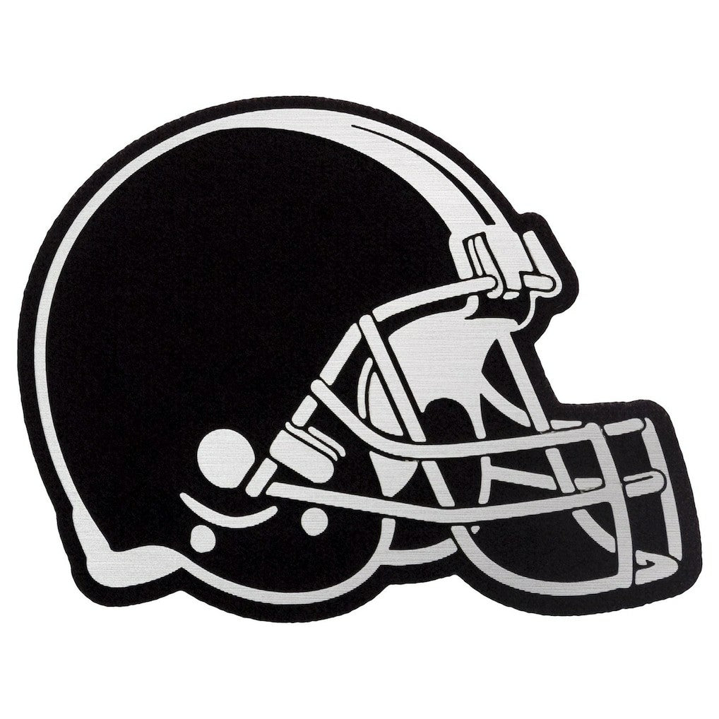NFL Cleveland Browns Antigua Metallic Logo Tribute Quarter-Zip Top