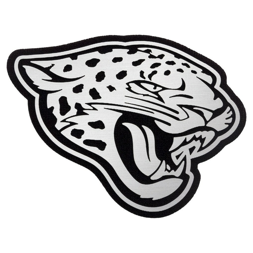 NFL Jacksonville Jaguars Antigua Metallic Logo Tribute Quarter-Zip Top