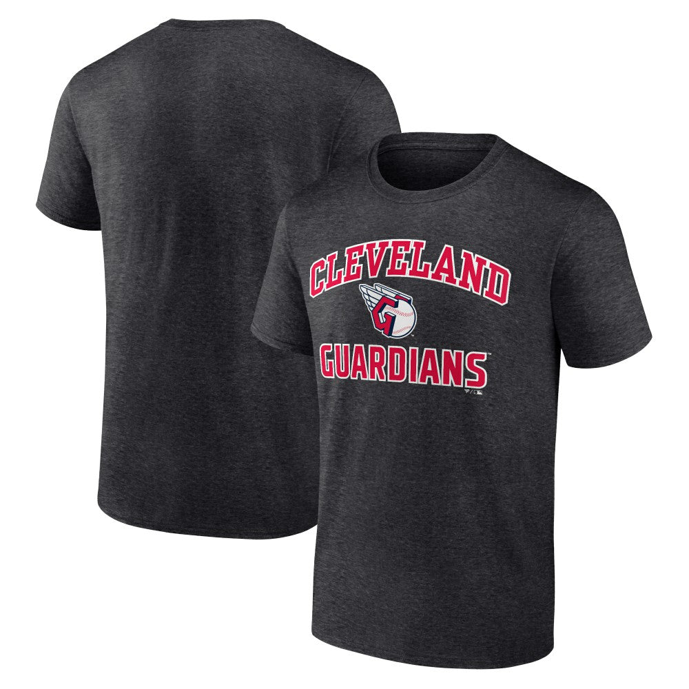 Cleveland Guardians Heart and Soul T-Shirt - Charcoal
