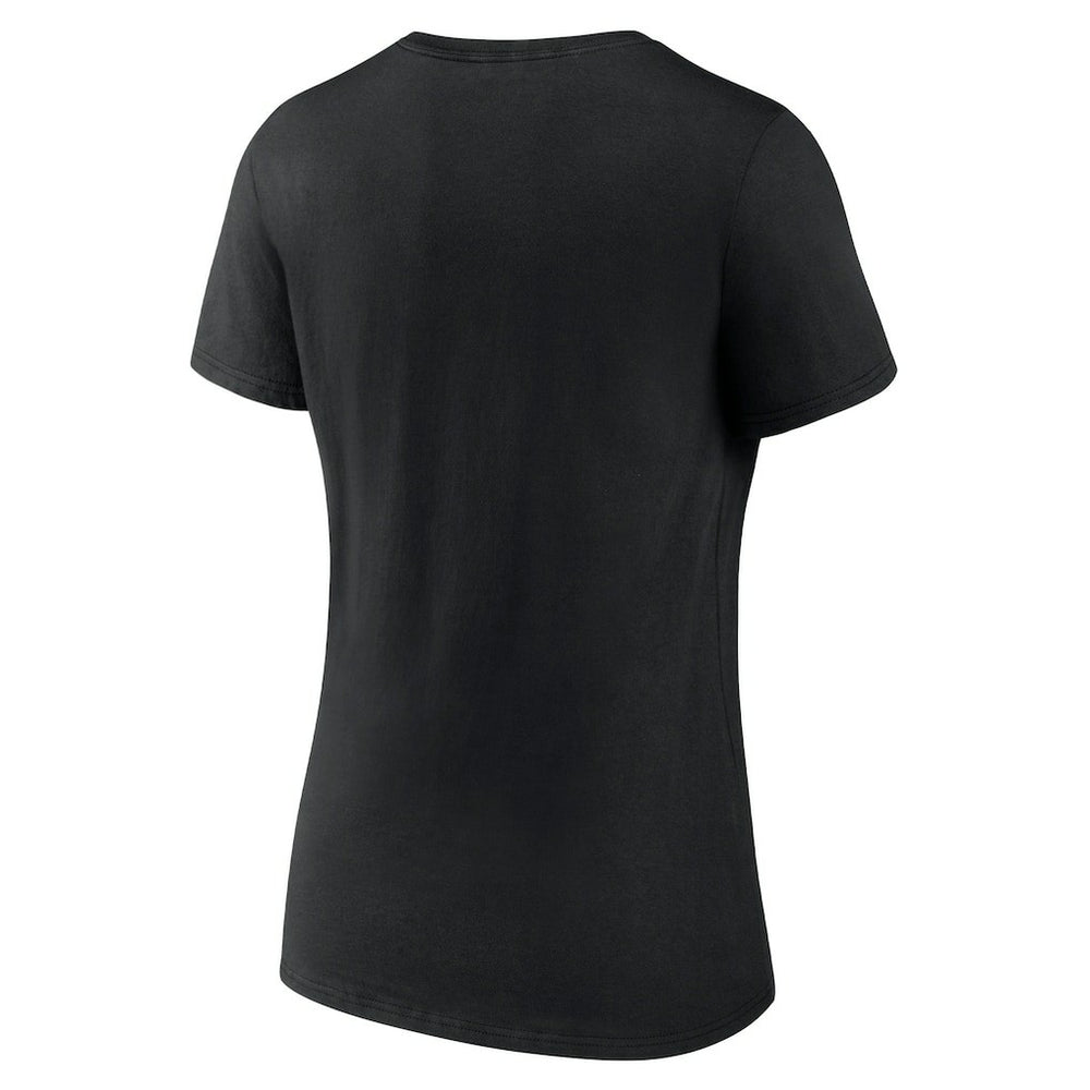 NFL Las Vegas Raiders Women's Logo Team Lockup V-Neck T-Shirt