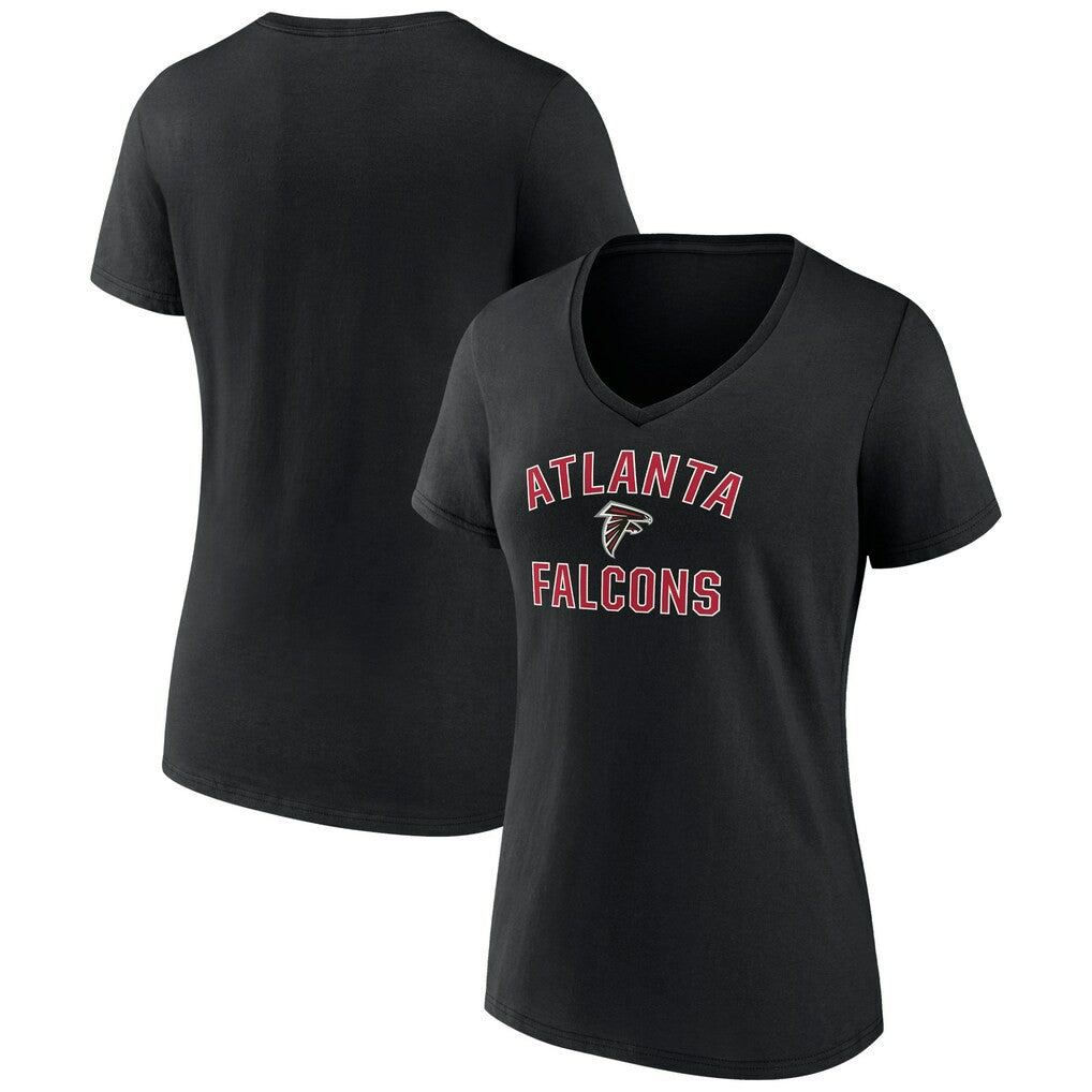 NFL Atlanta Falcons Women's Victory Arch Team V-Neck T-Shirt