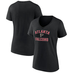 NFL Atlanta Falcons Women's Victory Arch Team V-Neck T-Shirt