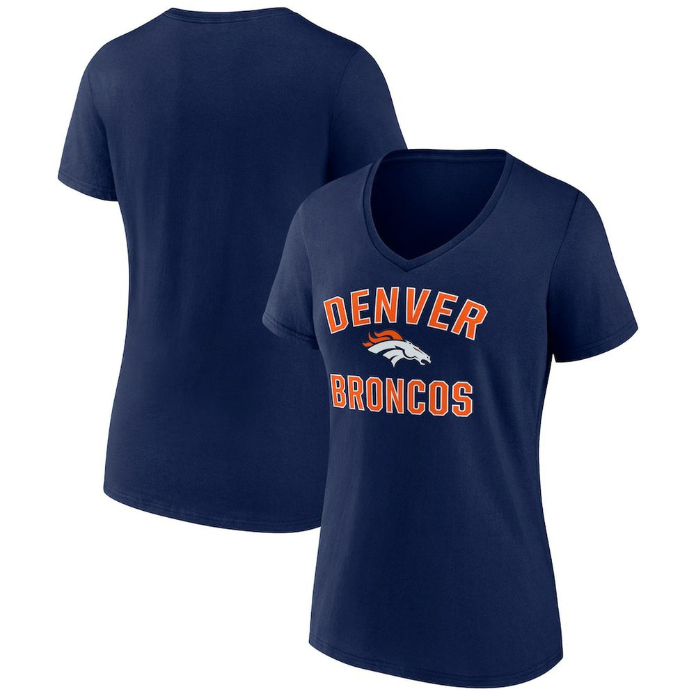 NFL Denver Broncos Women's Victory Arch Team V-Neck T-Shirt