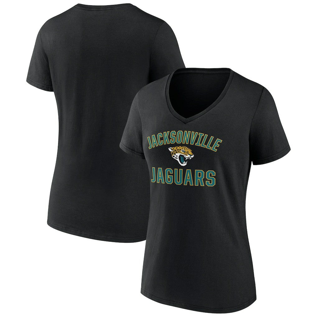 NFL Jacksonville Jaguars Women's Victory Arch Team V-Neck T-Shirt