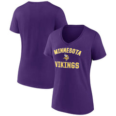NFL Minnesota Vikings Women's Victory Arch Team V-Neck T-Shirt