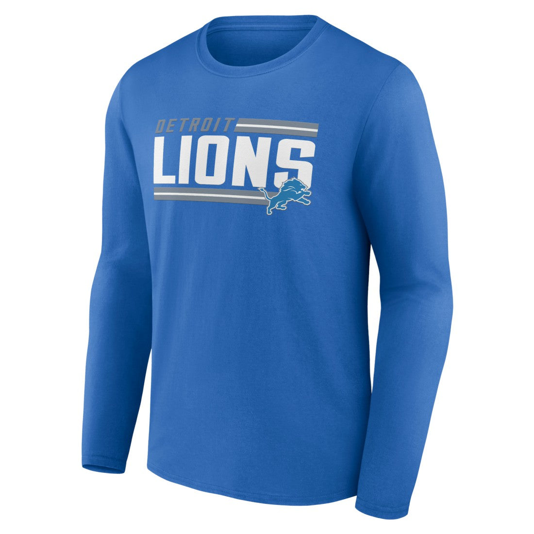 NFL Detroit Lions On Side Stripe Team Long Sleeve T-Shirt